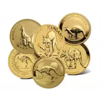  Random 1oz Perth Mint Kangaroo Gold Coin