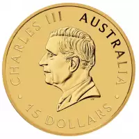  1/10oz Perth Mint Kangaroo 2024 Minted Coin Gold